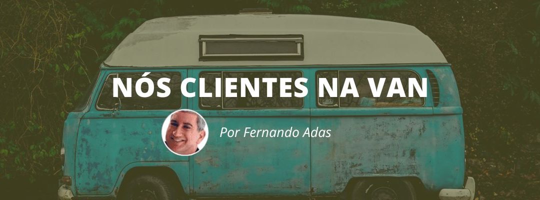 Nós clientes na Van